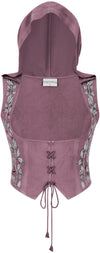 Tauriel Top Limited Edition Dusty Rose Silver Embroidery