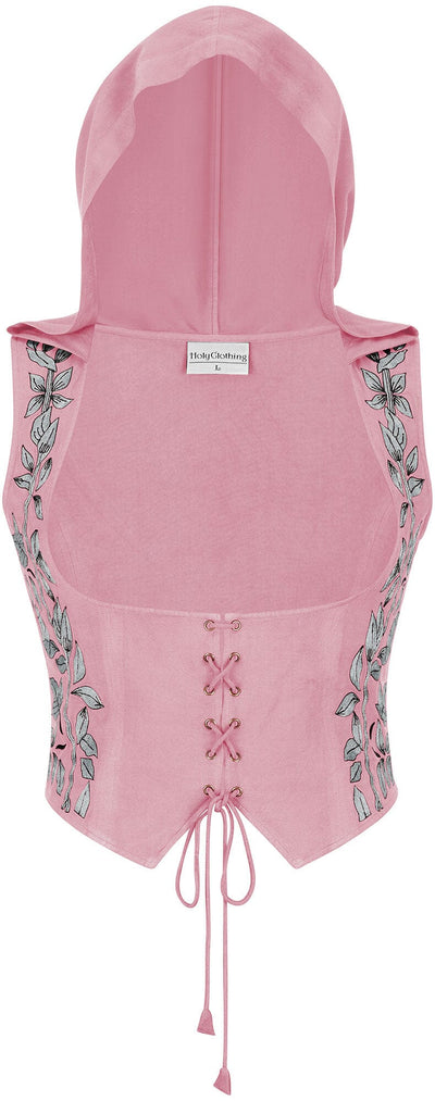 Tauriel Top Limited Edition Cherry Blossom Silver Embroidery